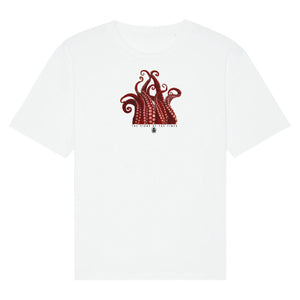 Zeichen der Zeit: Premium Oversized Shirt mit dem Oktopus