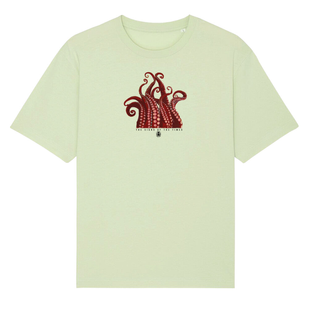 Zeichen der Zeit: Premium Oversized Shirt mit dem Oktopus