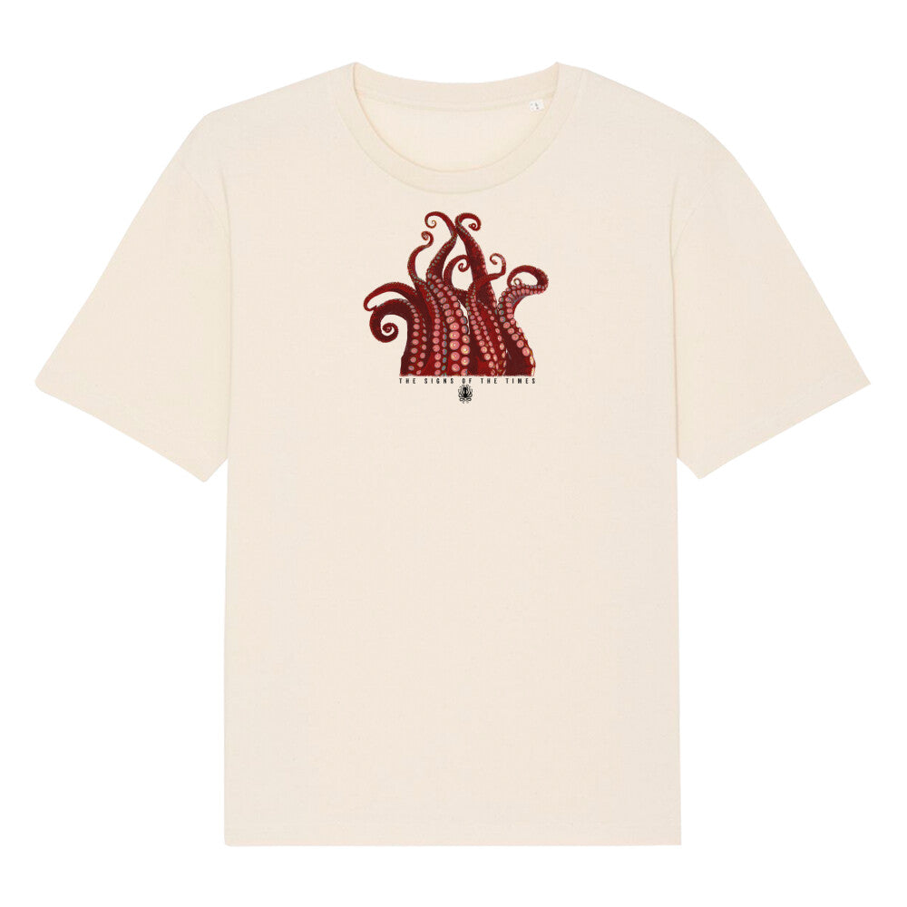 Zeichen der Zeit: Premium Oversized Shirt mit dem Oktopus