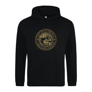 Frei von Schuld! Classic Unisex Hoodie - Mit Taschendruck