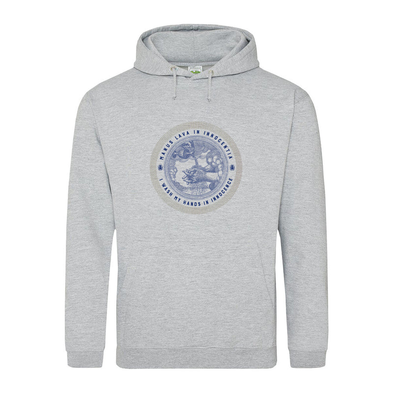 Frei von Schuld! Classic Unisex Hoodie - Mit Taschendruck