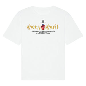 HerzHaft. Premium Organic Oversize Shirt