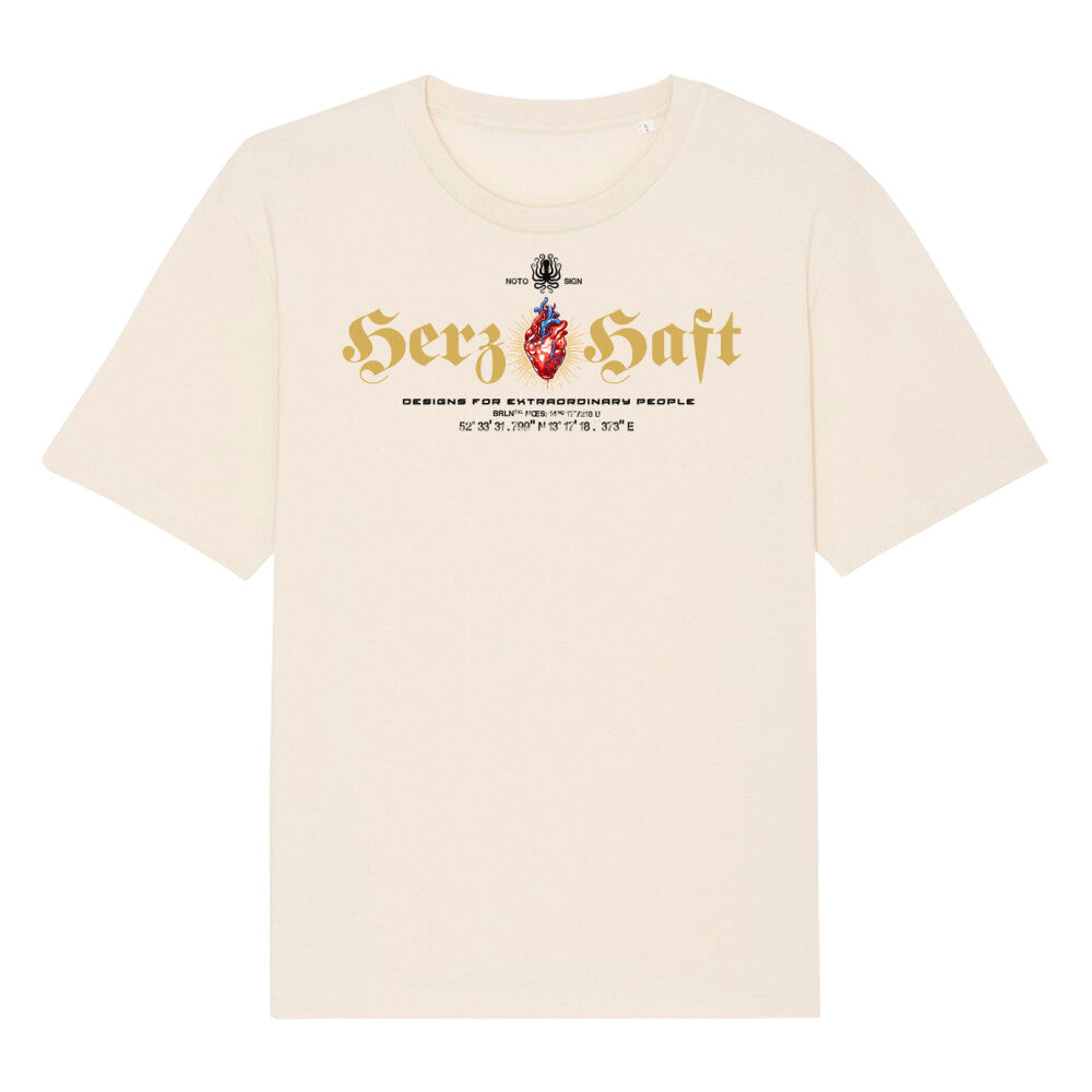 HerzHaft. Premium Organic Oversize Shirt