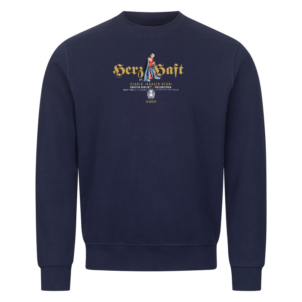 HERZHAFT®. Unisex Classic Sweatshirt mit Madonna