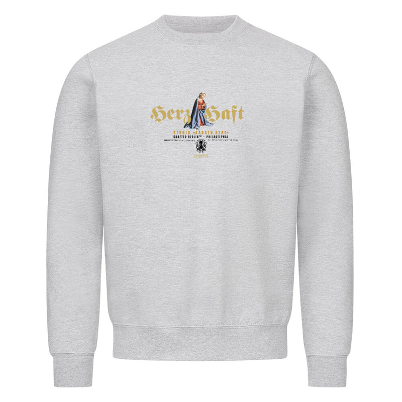 HERZHAFT®. Unisex Classic Sweatshirt mit Madonna