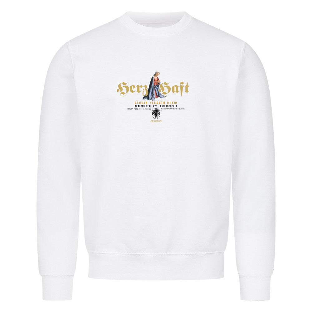HERZHAFT®. Unisex Classic Sweatshirt mit Madonna