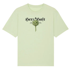 HerzHaft. Unisex Premium Oversize Shirt mit  Artischocke