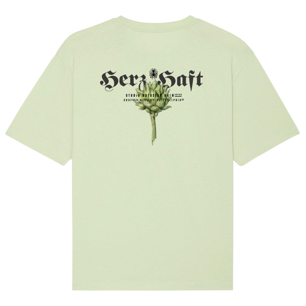 HerzHaft®: Organic Unisex Oversized Shirt