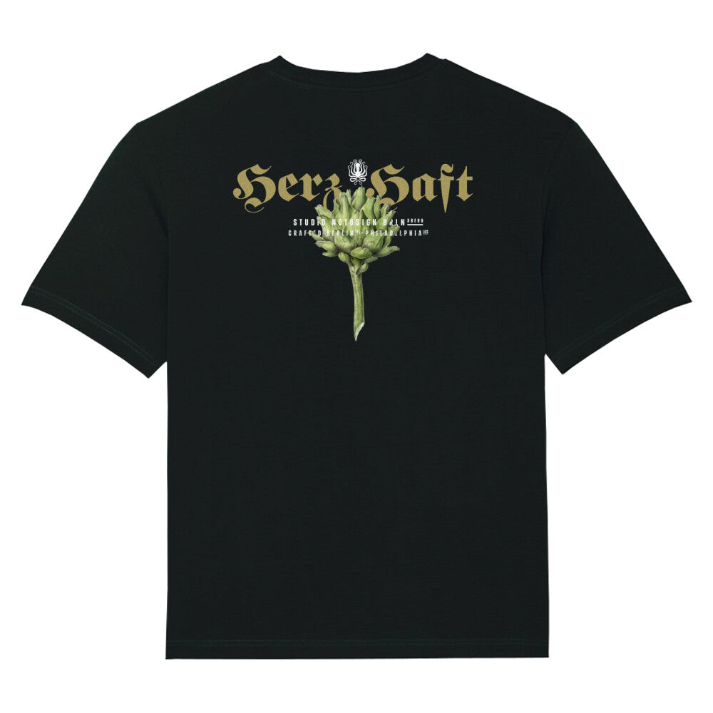HerzHaft®: Organic Unisex Oversized Shirt