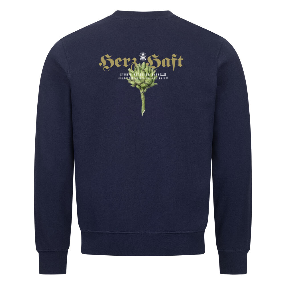 HERZHAFT. Unisex Classic Sweatshirt mit Artischocke