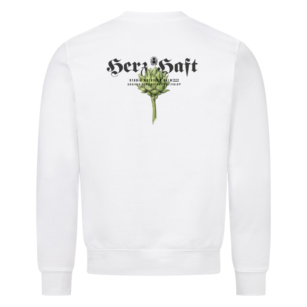 HERZHAFT. Unisex Classic Sweatshirt mit Artischocke