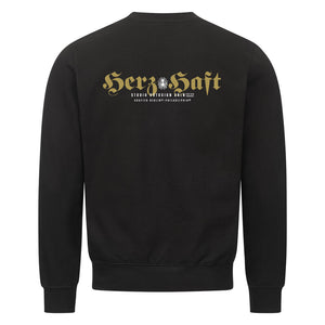 HerzHaft. Extravagantes Unisex-Sweatshirt von NotoSign Berlin
