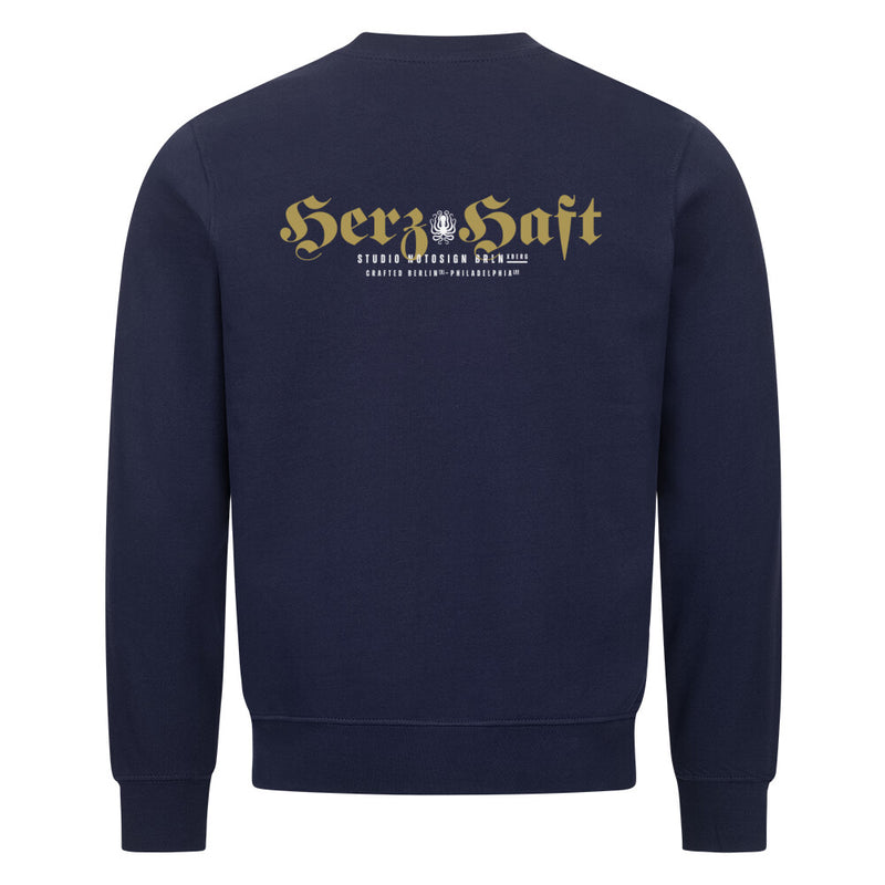 HerzHaft. Extravagantes Unisex-Sweatshirt von NotoSign Berlin