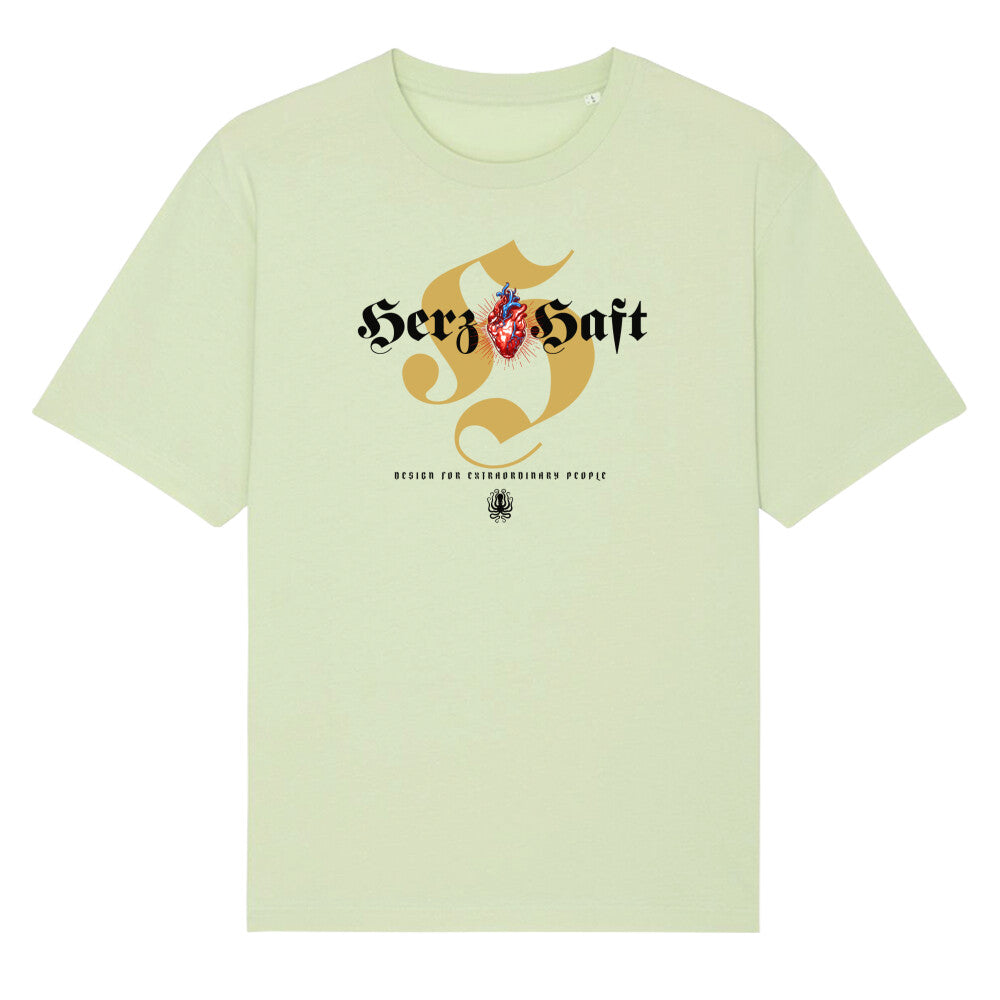 HERZHAFT. Unisex Oversize Organic Shirt in Premiumqualität