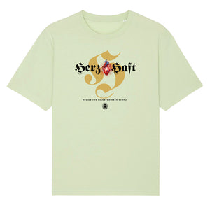 HERZHAFT. Unisex Oversize Organic Shirt in Premiumqualität