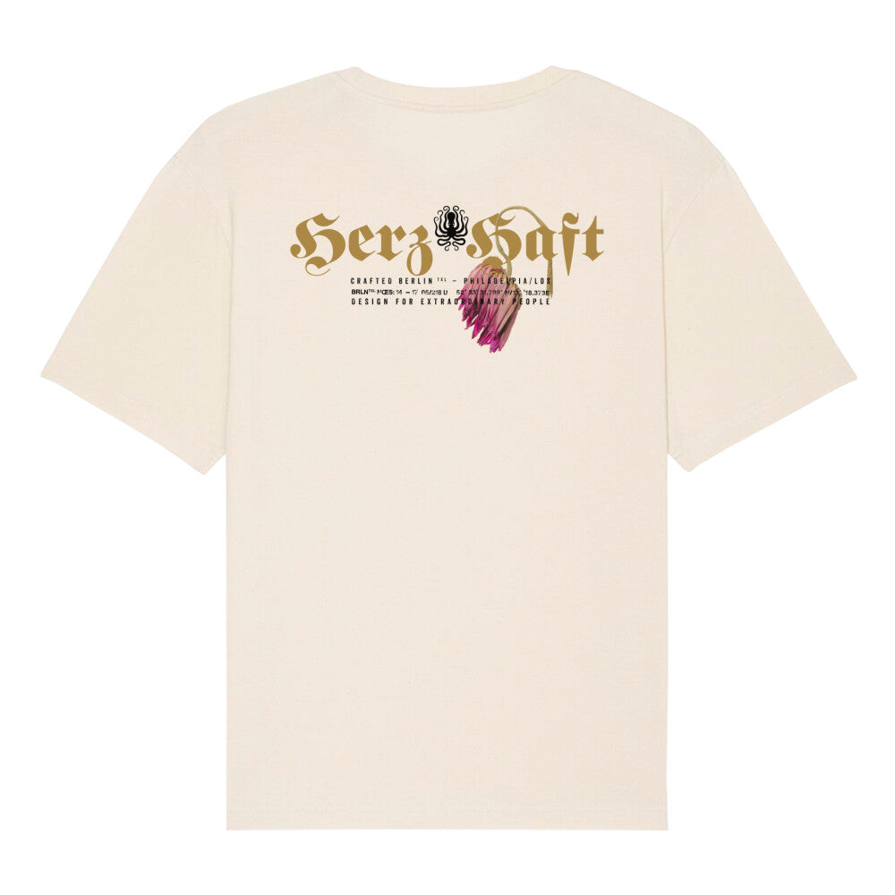 HerzHaft®. Premium Organic Oversized Shirt