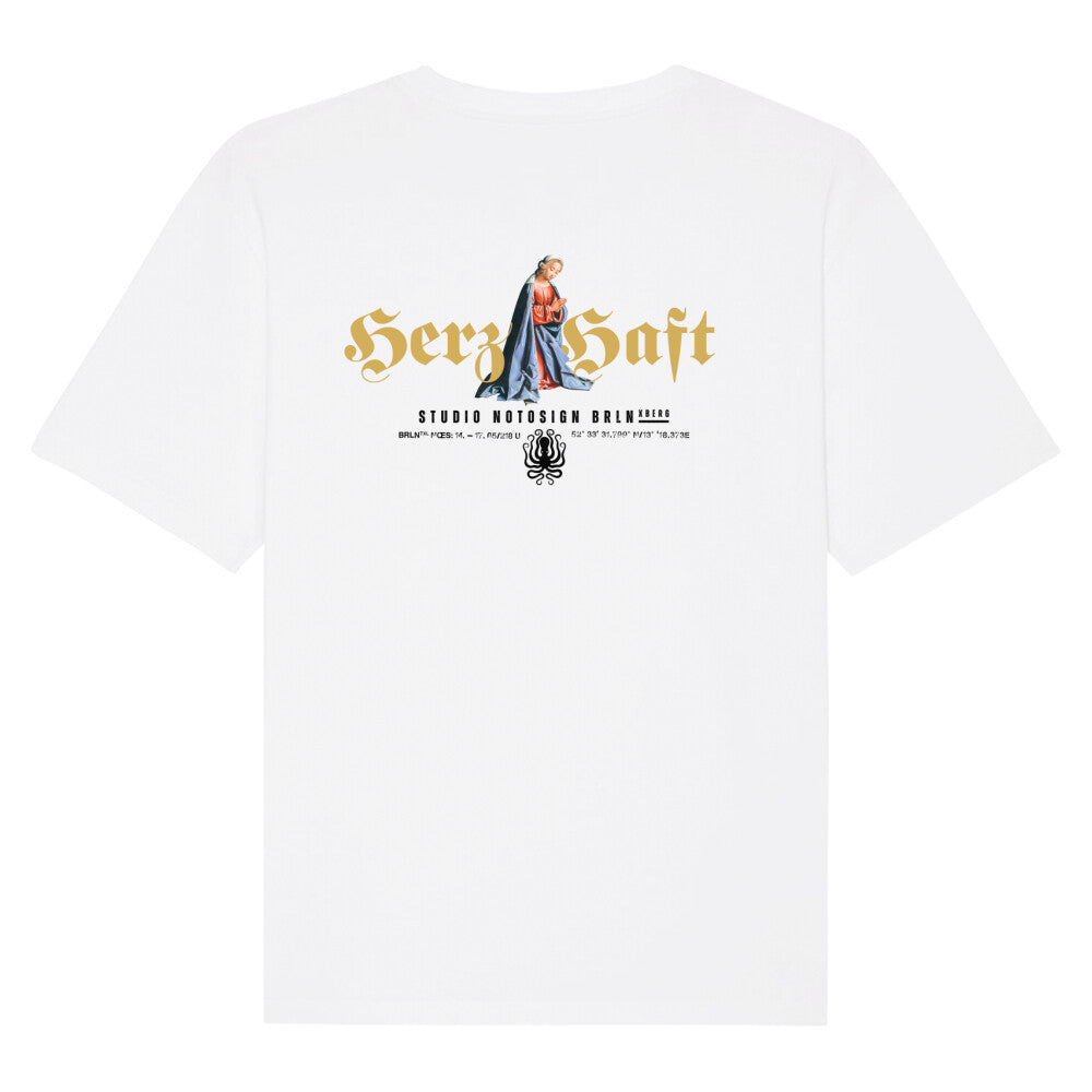 HERZHAFT. Oversized Shirt in Premium Organic-Qualität