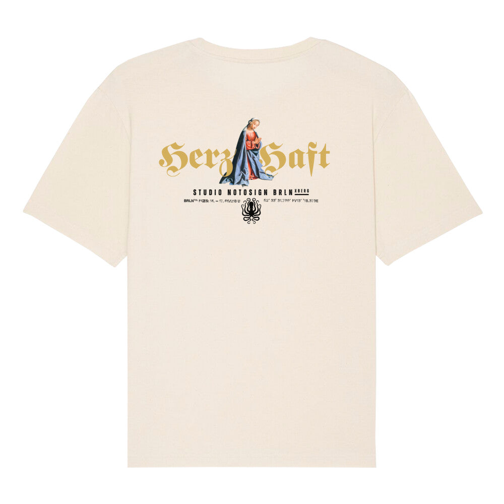 HERZHAFT. Oversized Shirt in Premium Organic-Qualität