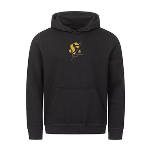 HERZHAFT. Klassischer Hoodie in Premium Organic-Qualität