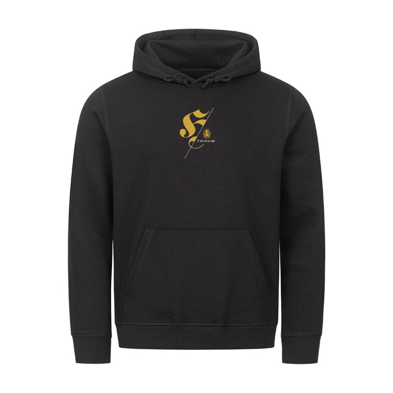 HERZHAFT. Klassischer Hoodie in Premium Organic-Qualität