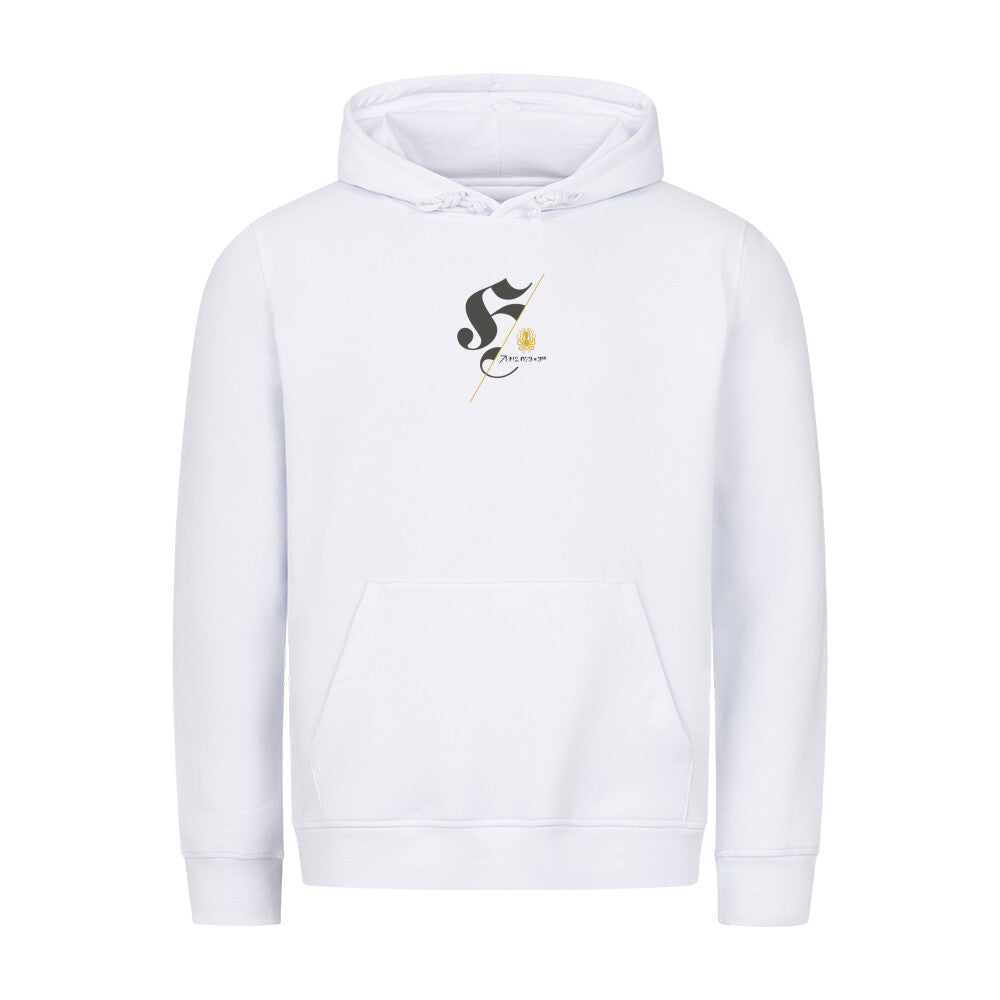 HERZHAFT. Klassischer Hoodie in Premium Organic-Qualität