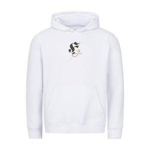 HERZHAFT. Klassischer Hoodie in Premium Organic-Qualität