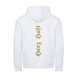 HERZHAFT. Klassischer Hoodie in Premium Organic-Qualität