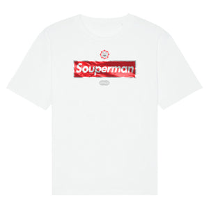 SOUPERMAN ÜBERGROSSES PREMIUM ORGANIC T-SHIRT
