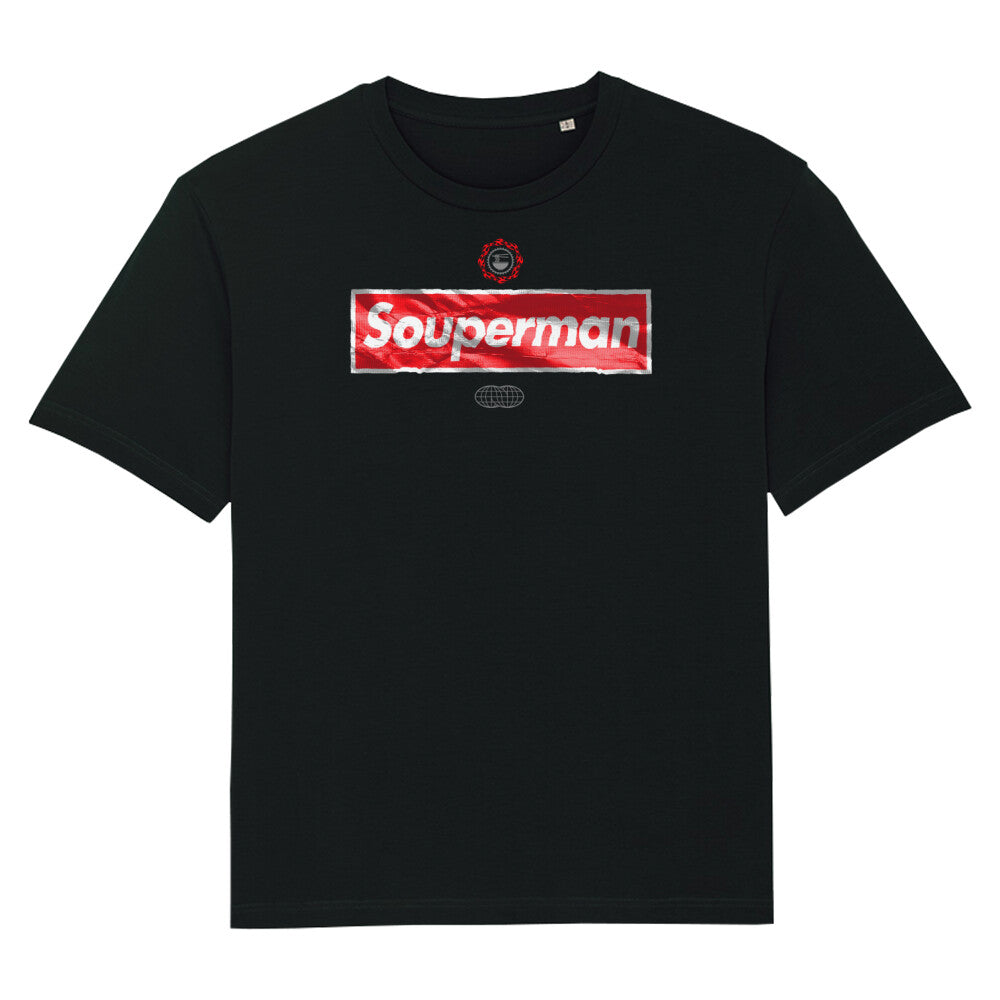 SOUPERMAN ÜBERGROSSES PREMIUM ORGANIC T-SHIRT