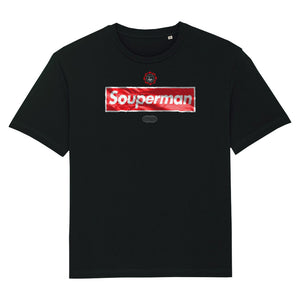 SOUPERMAN ÜBERGROSSES PREMIUM ORGANIC T-SHIRT
