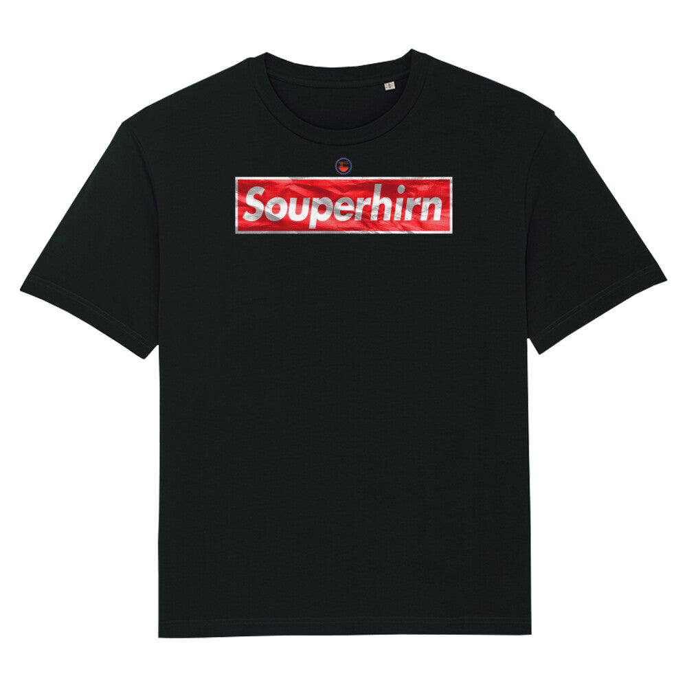 SOUPERHIRN ÜBERGROSSES PREMIUM ORGANIC SHIRT