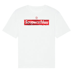 SOUPERSCHLAU – ÜBERGROSSES PREMIUM ORGANIC SHIRT