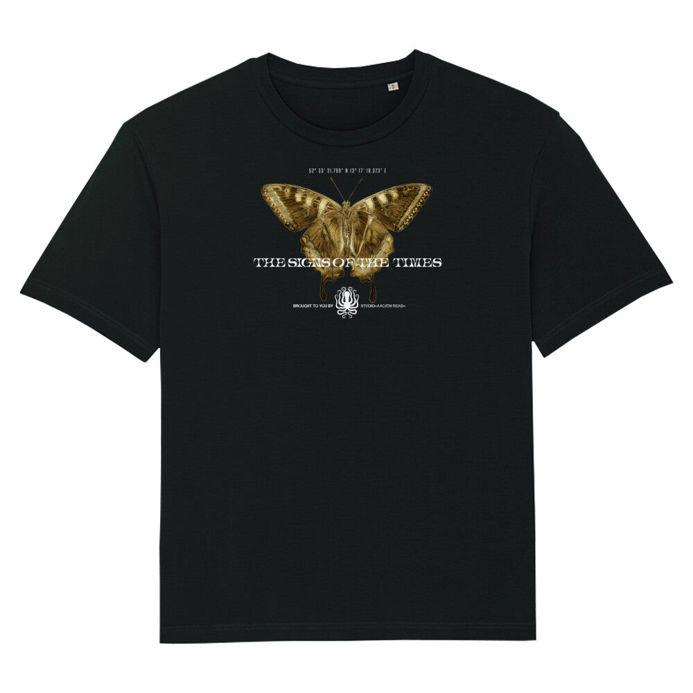 Die Zeichen der Zeit. Premium Organic Oversize Shirt