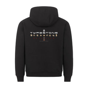 TypeStone. Premium Hoodie > Backsite
