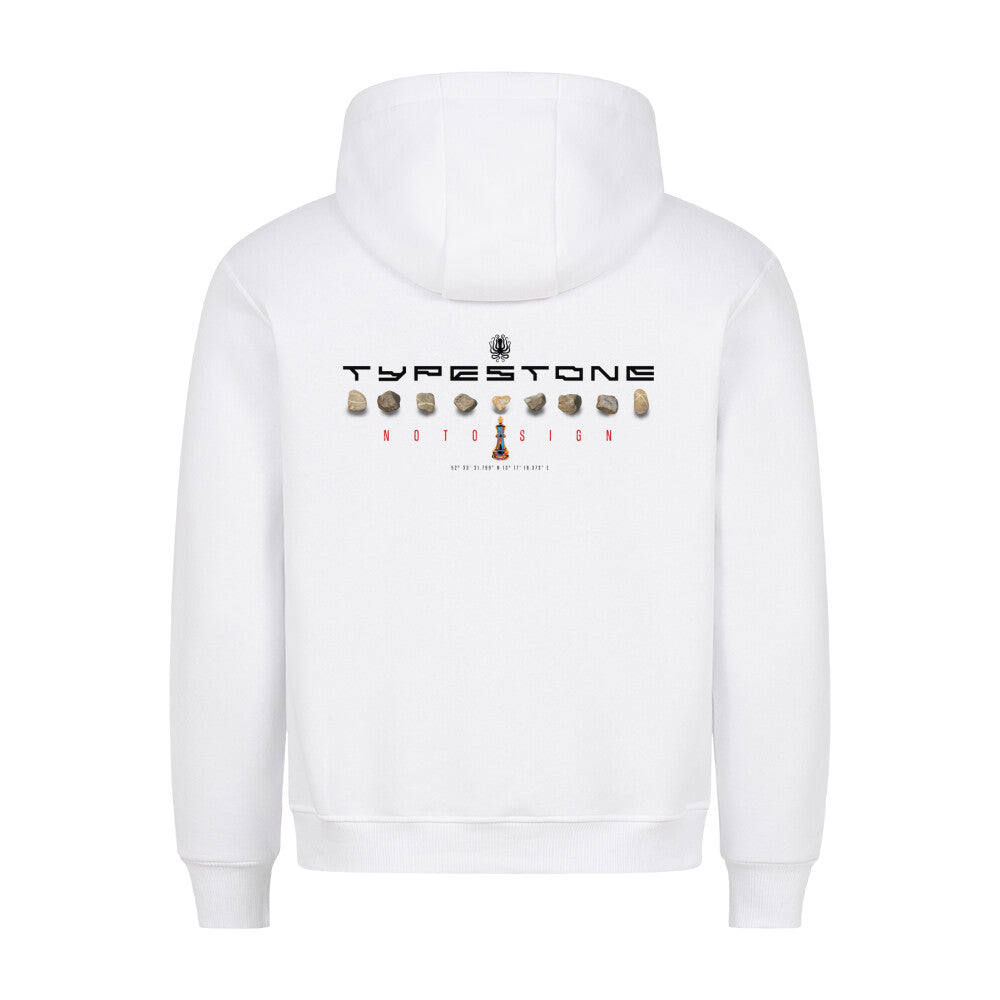 TypeStone. Premium Hoodie > Backsite