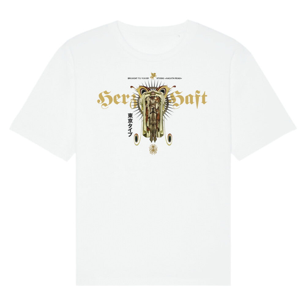 HerzHaft. Jeanne d’Arc Premium Organic Oversize Shirt