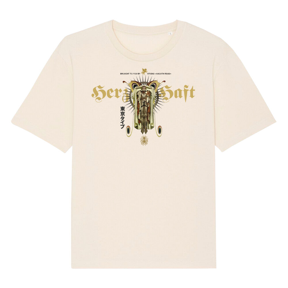 HerzHaft. Jeanne d’Arc Premium Organic Oversize Shirt