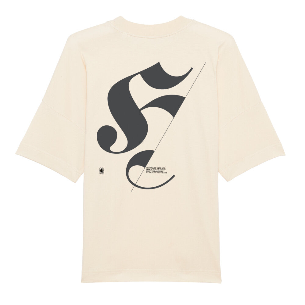 HerzHaft®. Premium Unisex Organic Oversize Shirt