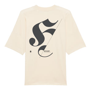 HerzHaft®. Premium Unisex Organic Oversize Shirt