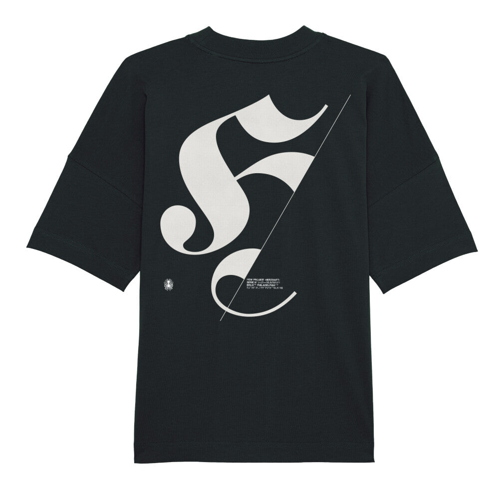 HerzHaft®. Premium Unisex Organic Oversize Shirt