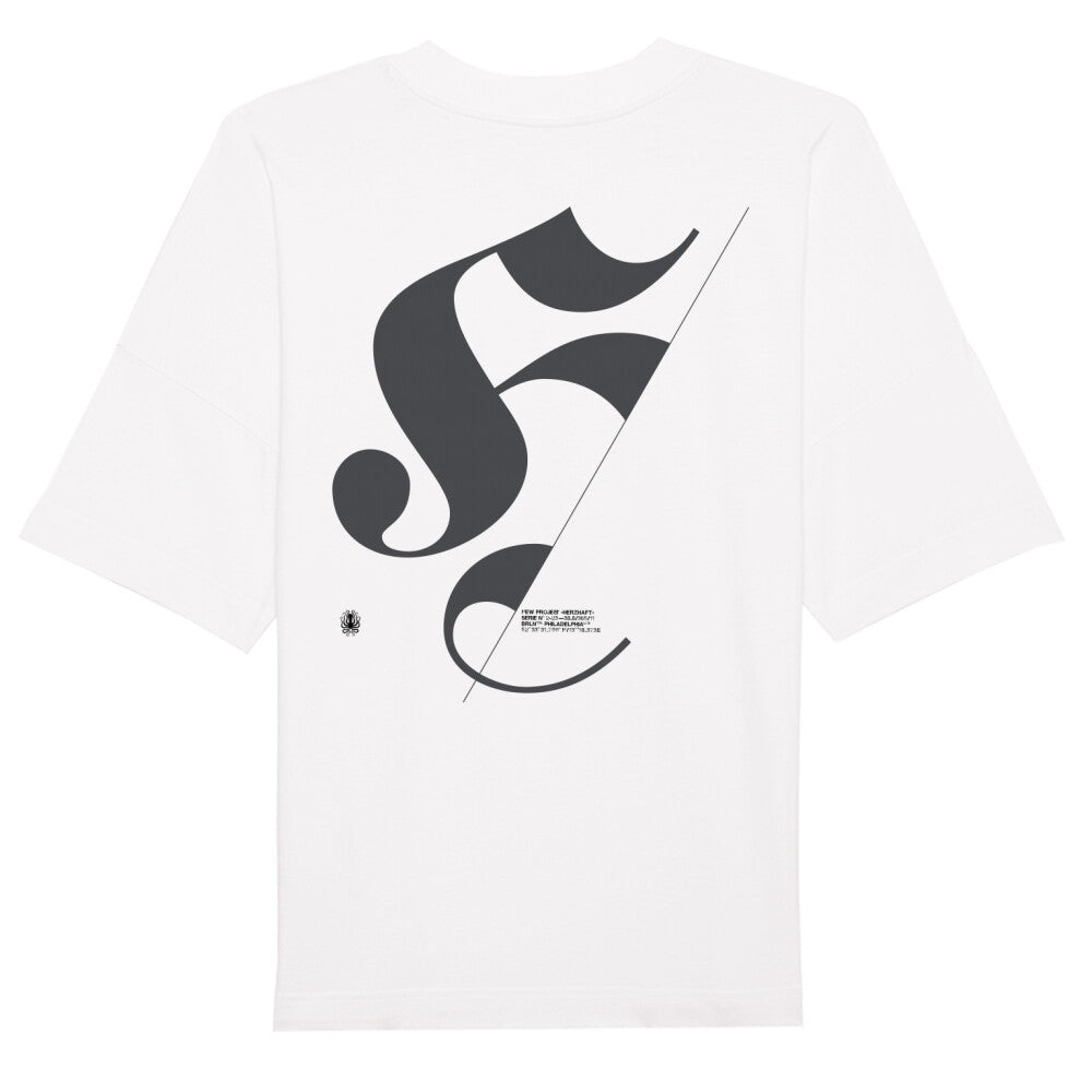 HerzHaft®. Premium Unisex Organic Oversize Shirt