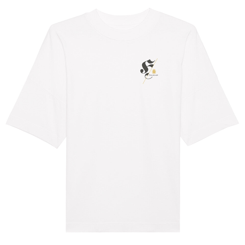 HerzHaft®. Premium Unisex Organic Oversize Shirt