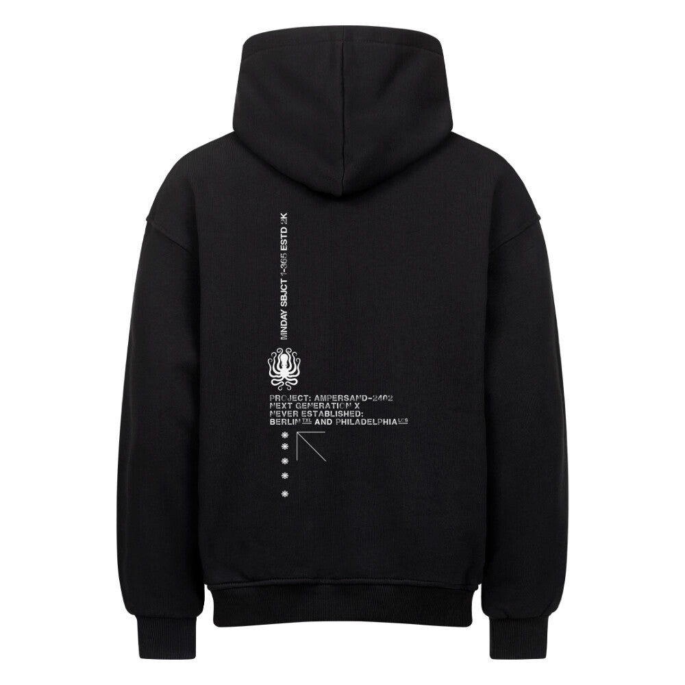 AMPERSAND TypeCollection Unisex Oversized Hoodie