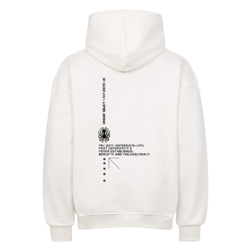 AMPERSAND TypeCollection Unisex Oversized Hoodie