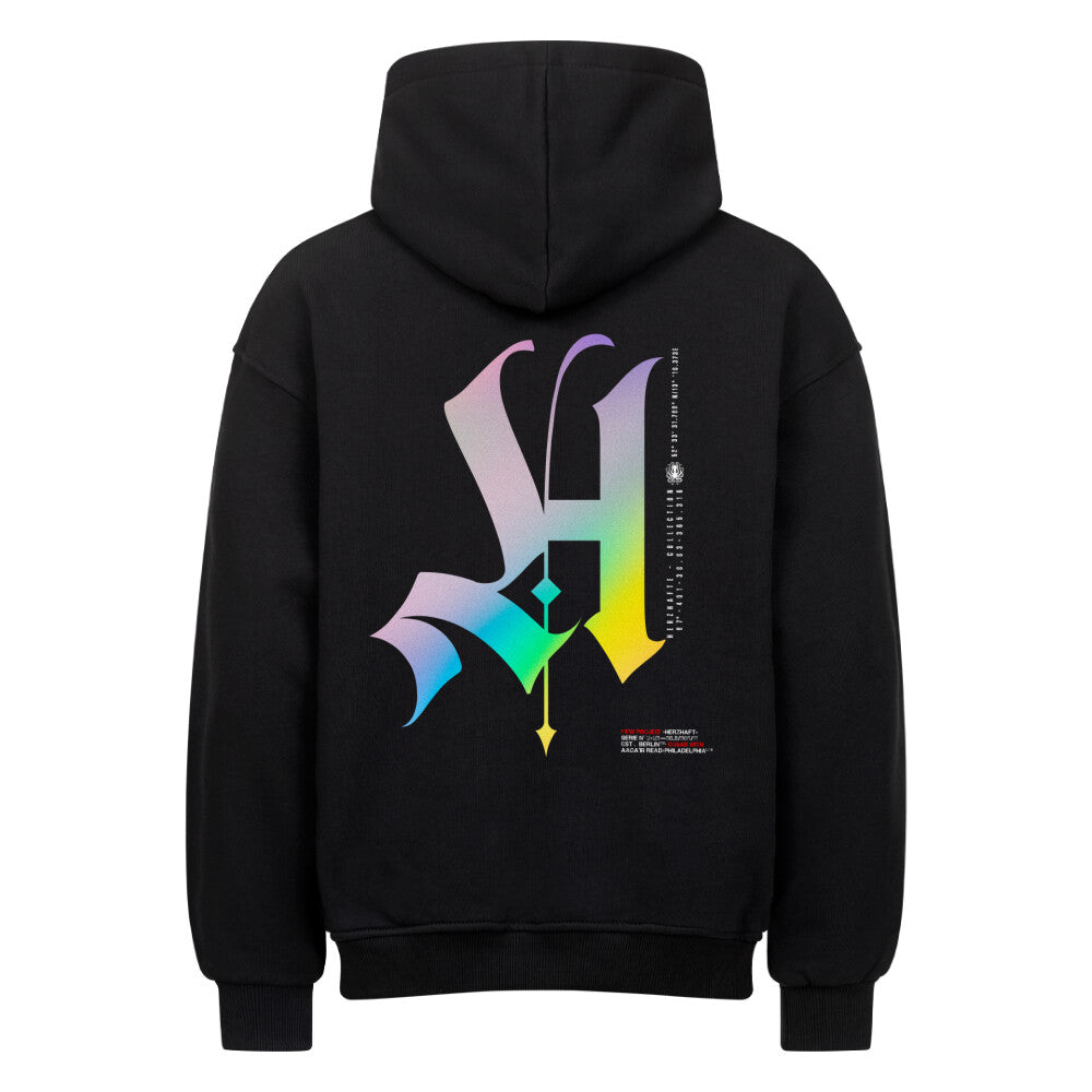 THE BIG H:  Heavy Cotton Oversized Unisex Hoodie