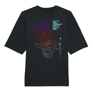 we're all just… Premium Organic Oversize Shirt