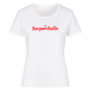SOUPERCHEFIN – Woman Classic Organic Shirt aus 100% Bio-Baumwolle