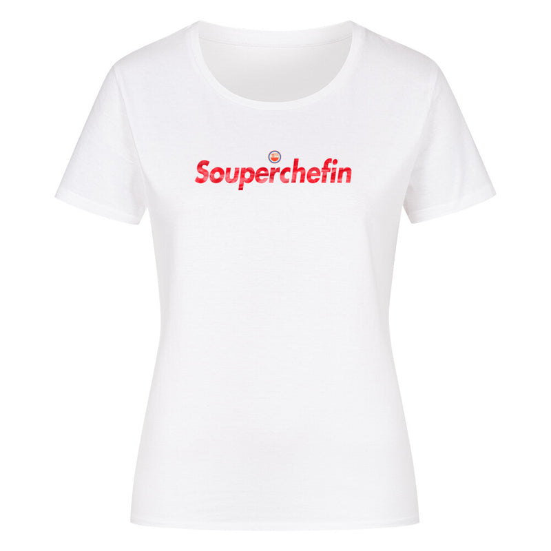 SOUPERCHEFIN – Woman Classic Organic Shirt aus 100% Bio-Baumwolle