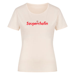 SOUPERCHEFIN – Woman Classic Organic Shirt aus 100% Bio-Baumwolle