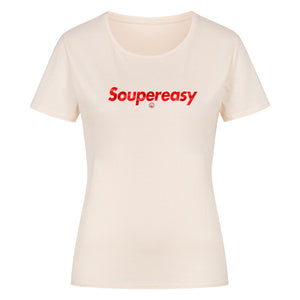 SOUPEREASY – Woman Classic Organic Shirt aus 100% Bio-Baumwolle